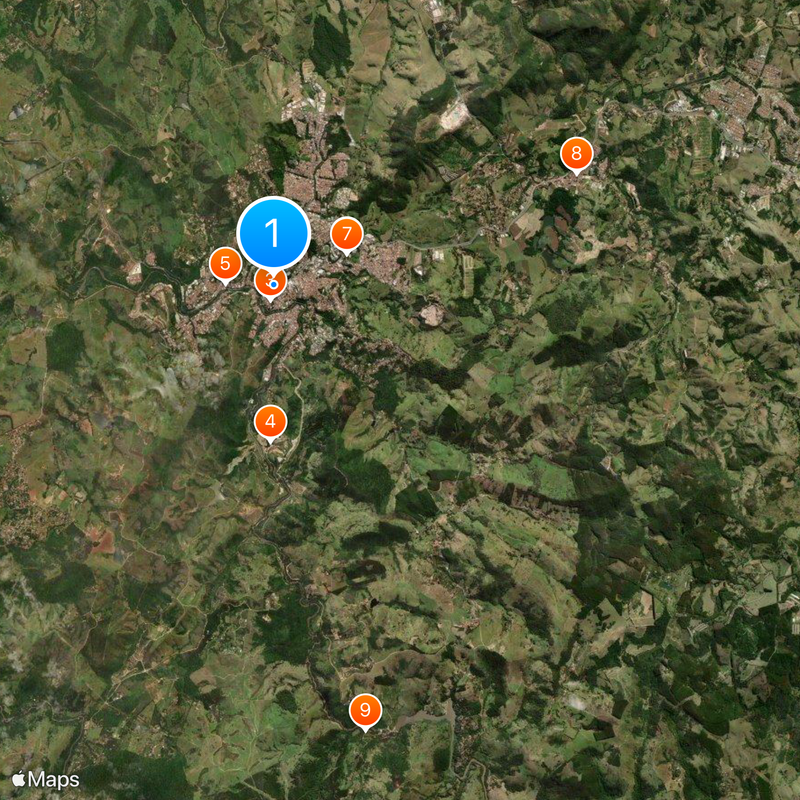 Pedreira Map