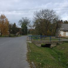 Most místní komunikace k čp. 25 přes Křišťanovický potok v Křišťanovicích