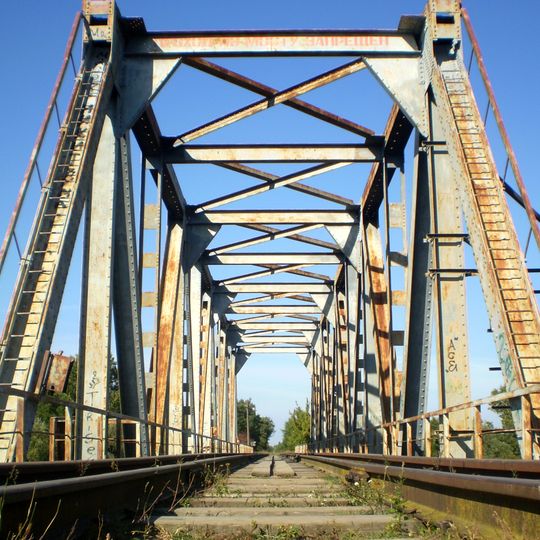 Чыгуначны мост цераз Мухавец