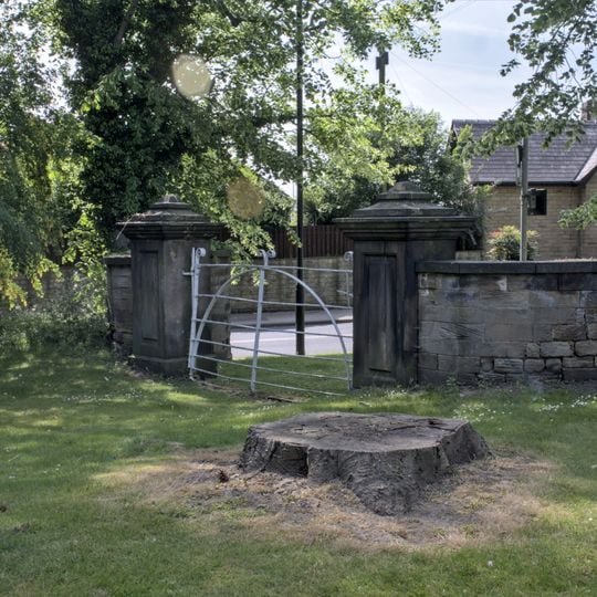 Entrance Gateway Approximately 70 Metres West Of Mosborough Hall