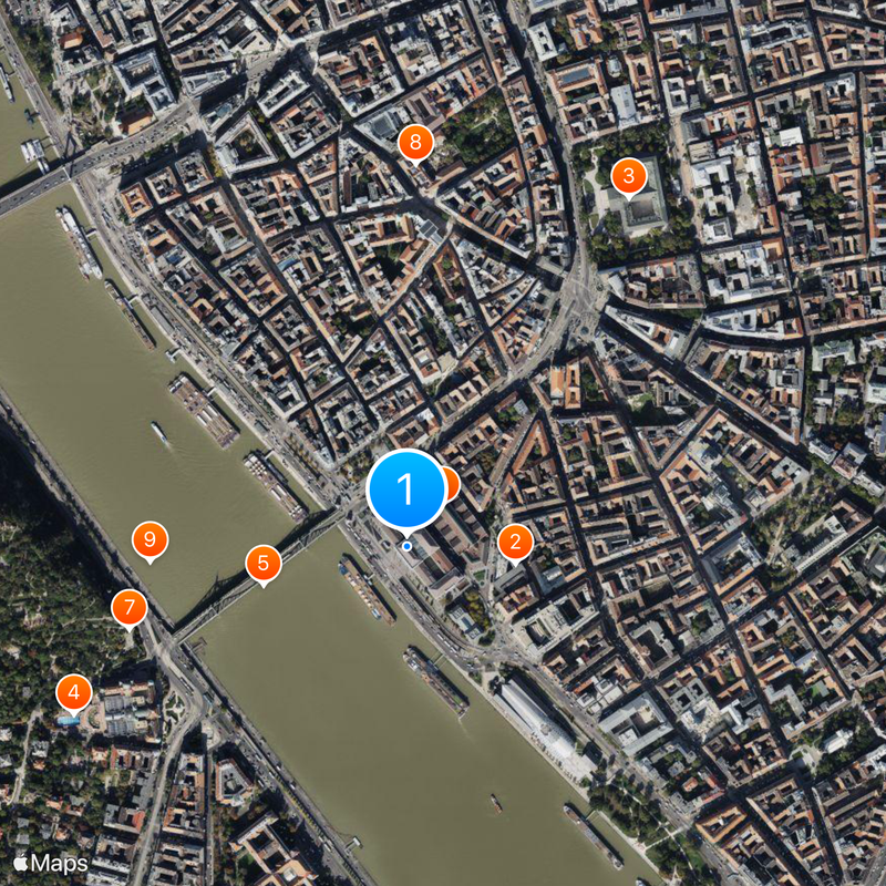 Corvinus University of Budapest Map