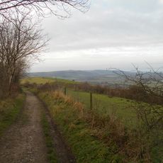 Rackham Banks: A cross dyke and Itford Hill style settlement on Rackham Hill, 900m SSE of Oldbottom Barn