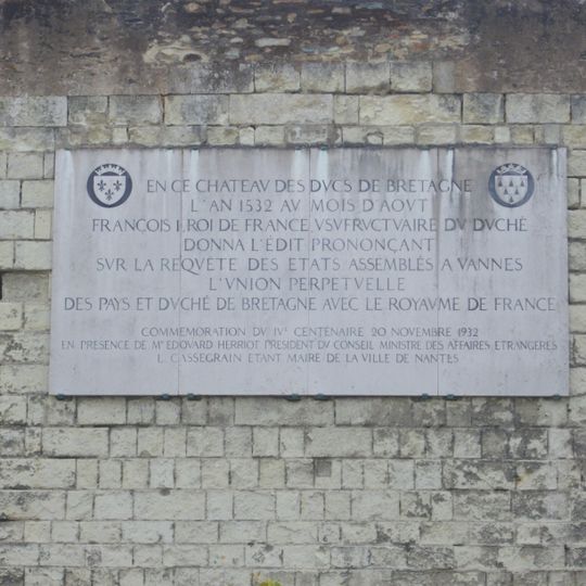 Commémoration de l'union de la Bretagne et de la France