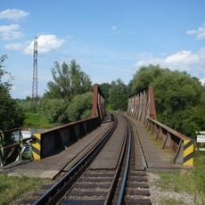 Most trati Břeclav - Boří les přes odlehčovací rameno Dyje