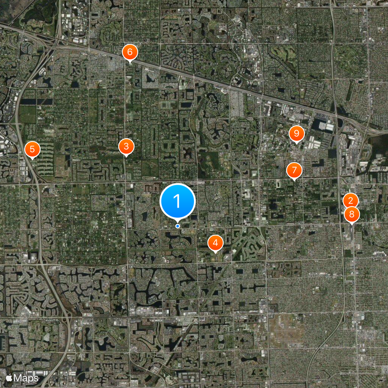 Cooper City Map