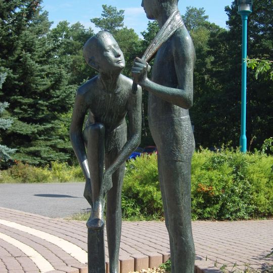 Badende Jungen von Ernst Sauer