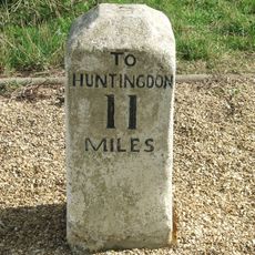 Milestone Circa 300 Metres To East Of Road Junction To Molesworth Village