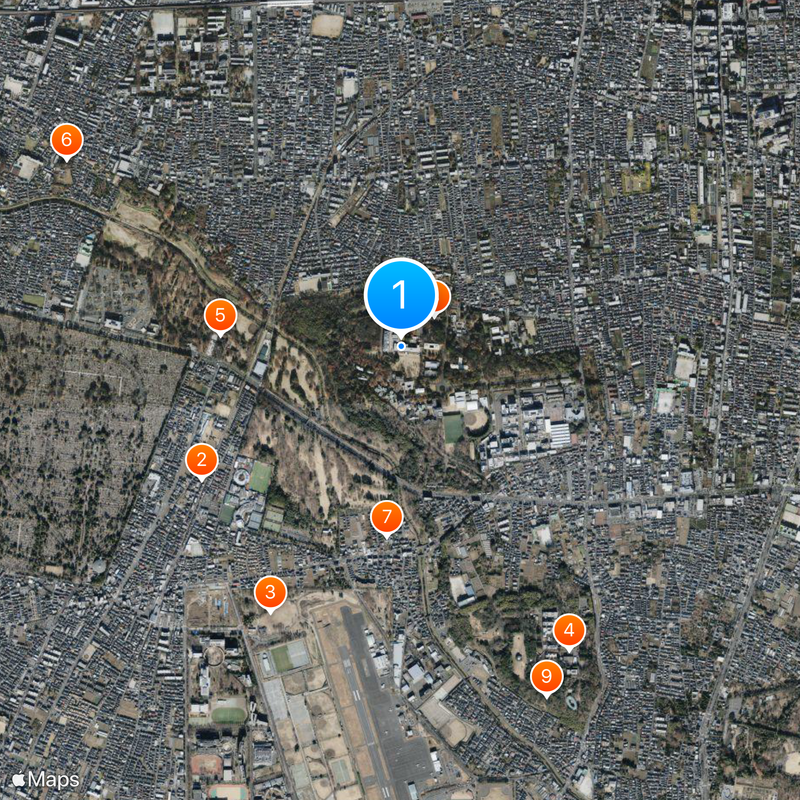 International Christian University Map