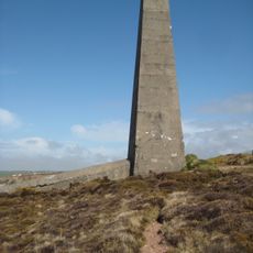 Chimney Stack On Clifftop At Sw 680 472