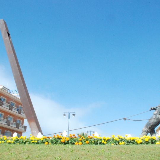 Marengo tirando de la tralla