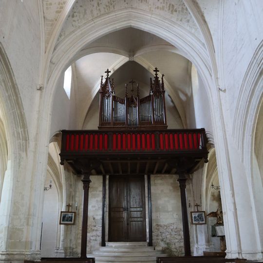 Orgue de tribune de l'église Saint-Georges de Chavanges