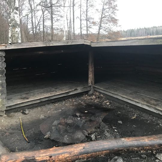 Wind shelter NW Säbysjön Järvafältet