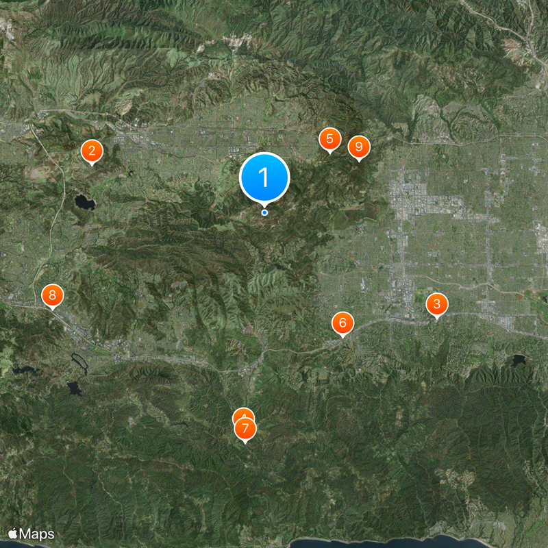 Santa Susana Field Laboratory Map