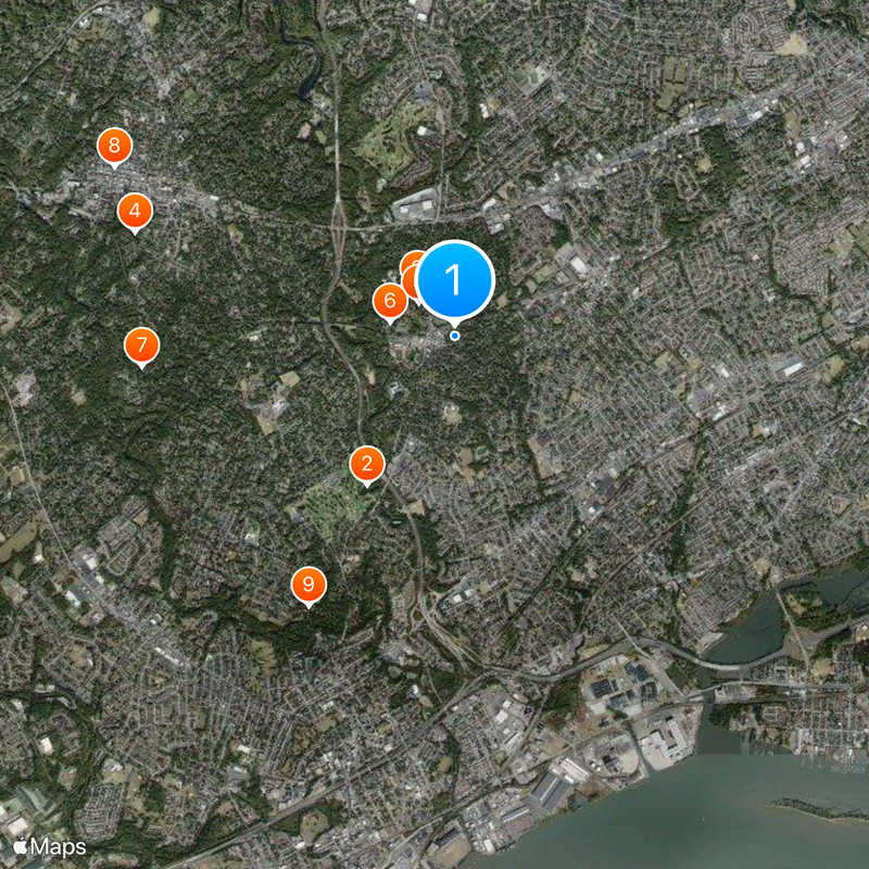 Swarthmore Map
