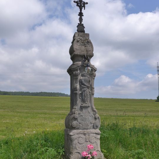 Sloup s krucifixem