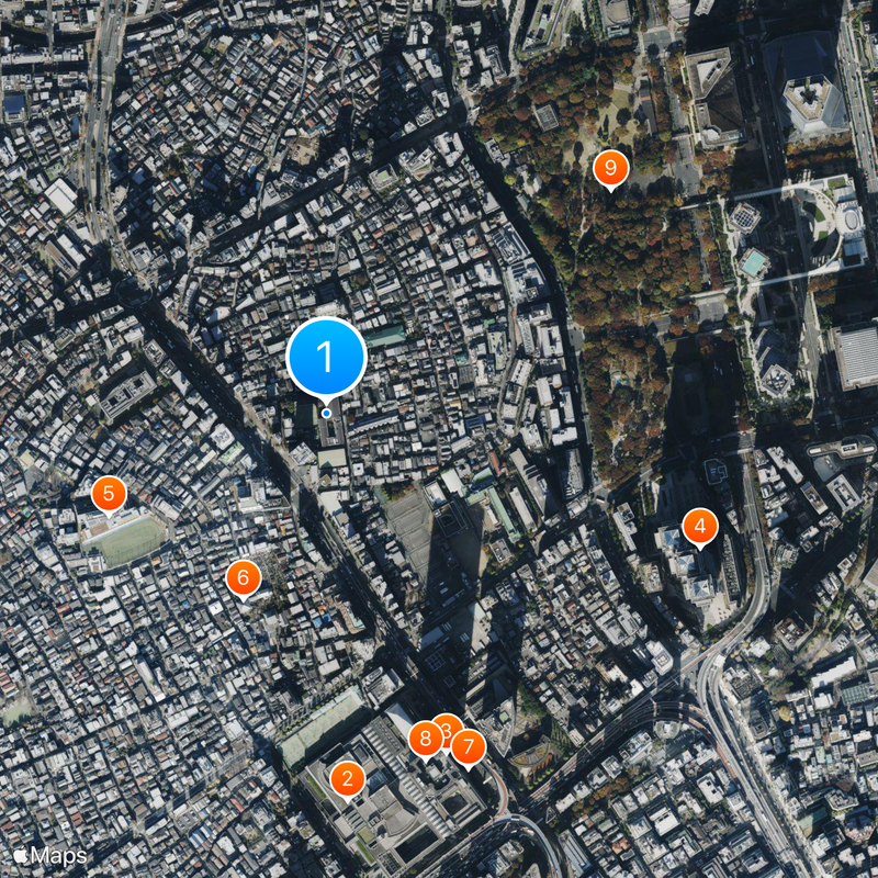 関東国際高等学校 Map