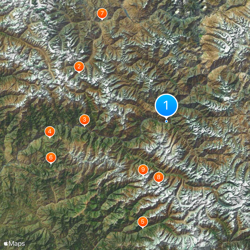 Kinnaur district Map