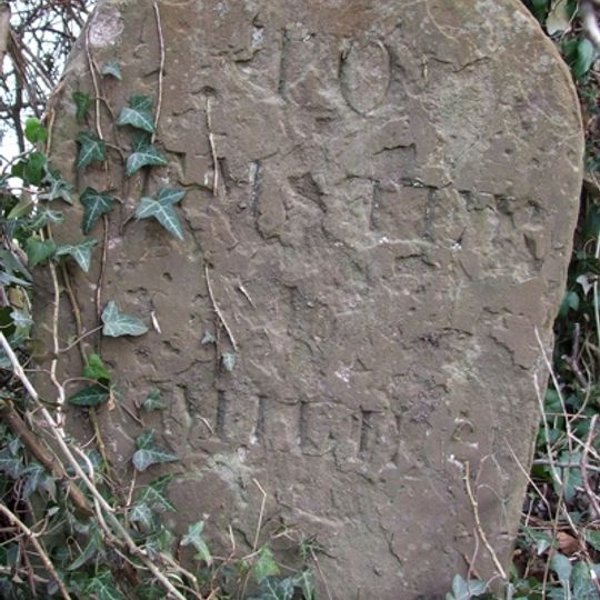 Milestone, Dishley, Newtown , by village name