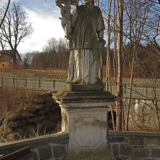 Figurenbildstock hl. Johannes Nepomuk