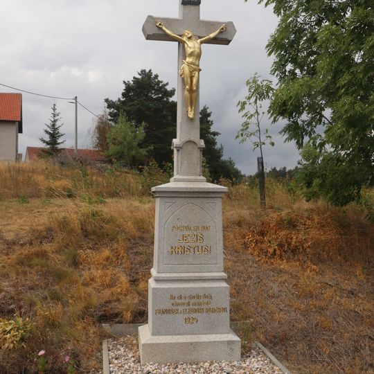 Kříž na severním okraji Rudíkova