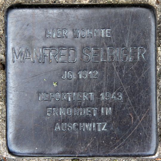 Stolperstein für Manfred Selbiger