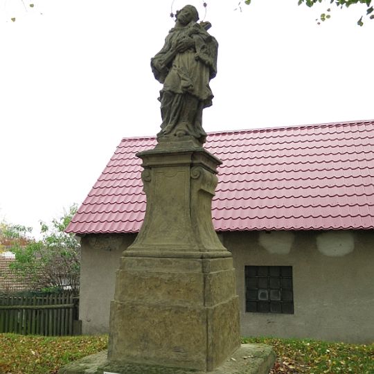 Statue of John of Nepomuk in Oskořínek