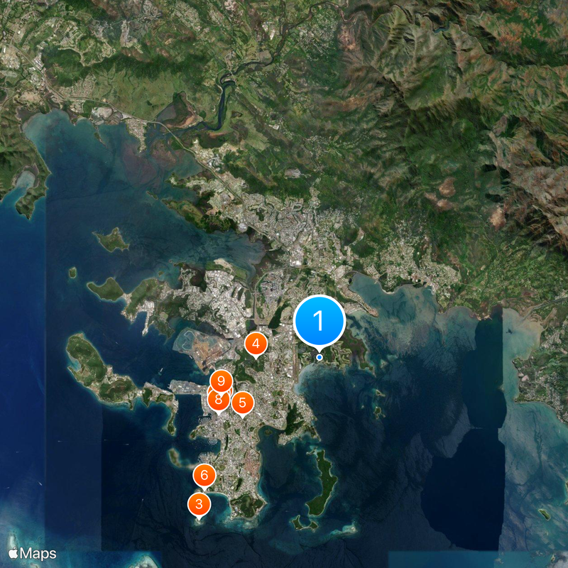 Jean-Marie Tjibaou Cultural Centre Mapa