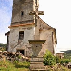 Stone cross in Vrchní Orlice