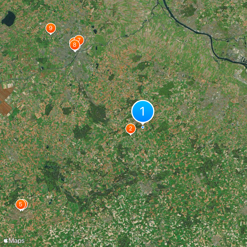 Circondario di Oldenburg Mappa
