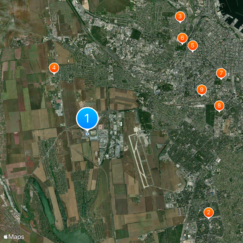 Seventh-Kilometer Market Map