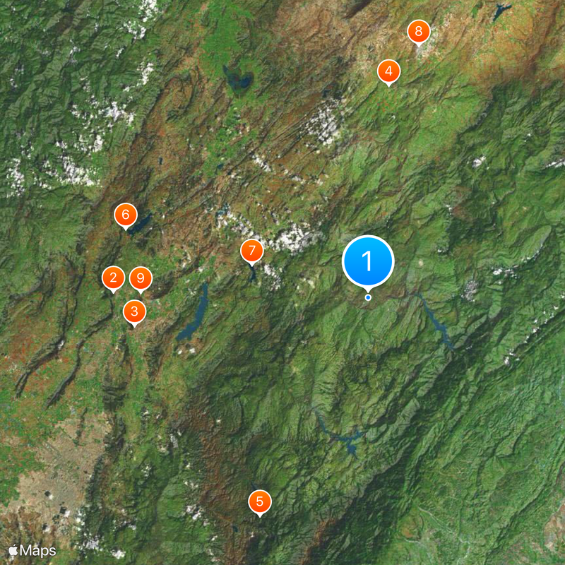 Guateque Map