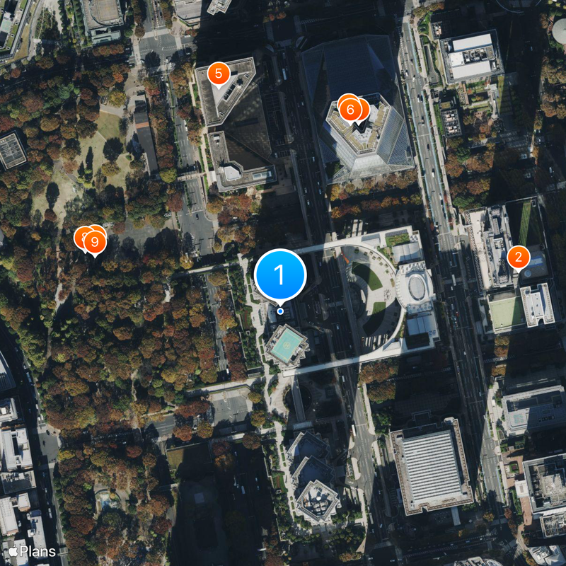 Tokyo Metropolitan Government Building Map