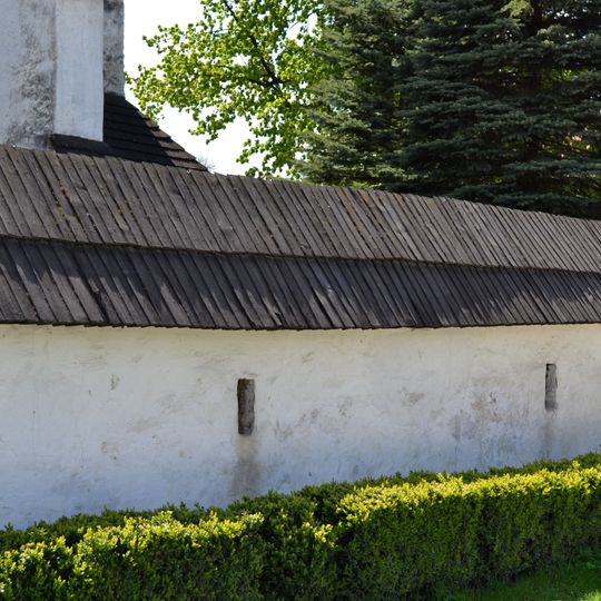Filiálny kostol sv. Michala, múr hradbový