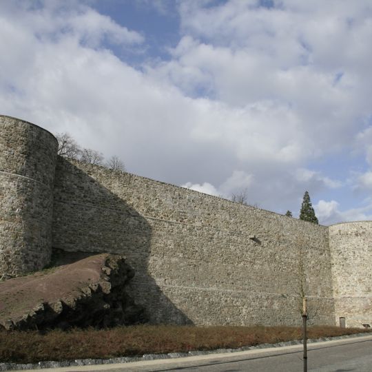 City walls of Binche