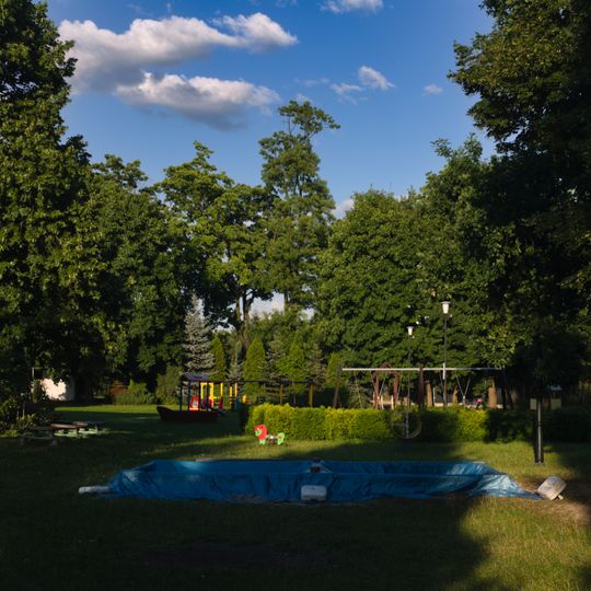 Ogród przy ul. Barbary 25 w Katowicach