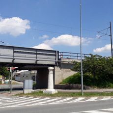 Most trati 224 přes Chýnovskou ulici v Táboře