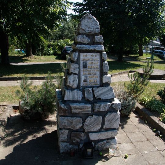 Památník obětem 2. sv. války v Jackově