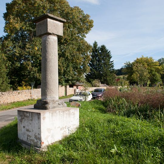 Milestone in Neveklov