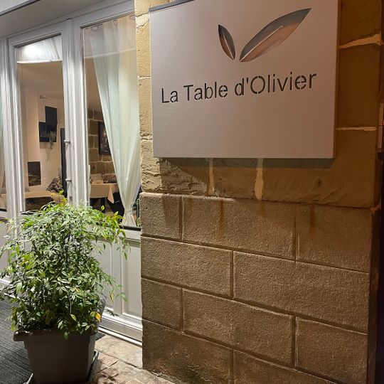 La Table d'Olivier