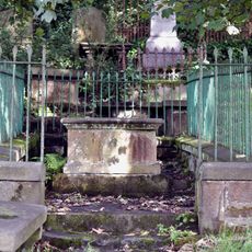 Table Tomb And Surrounding Railings To John Fawcett's Grave In Wainsgate Baptist Church Graveyard