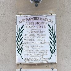 Commemorative plaque