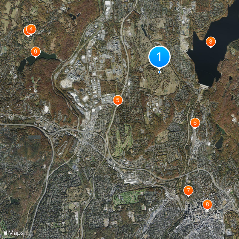 Kensico Cemetery Map
