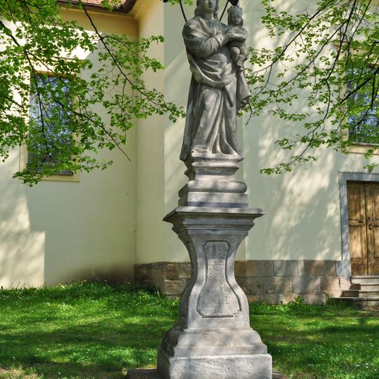 Socha Panny Marie ve Spáleném Poříčí