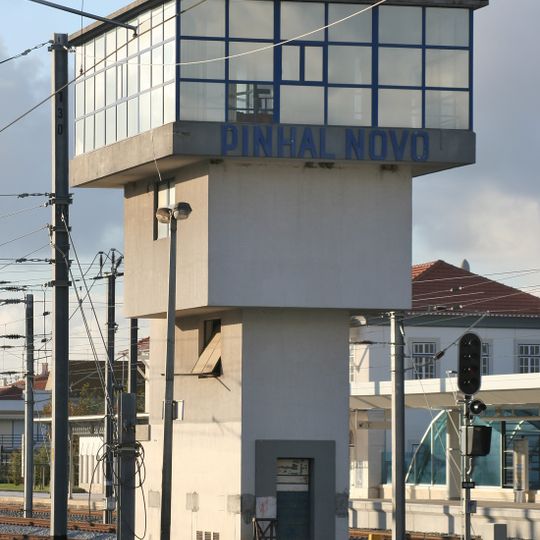 Torre de Sinalização e Manobra da Estação Ferroviária de Pinhal Novo