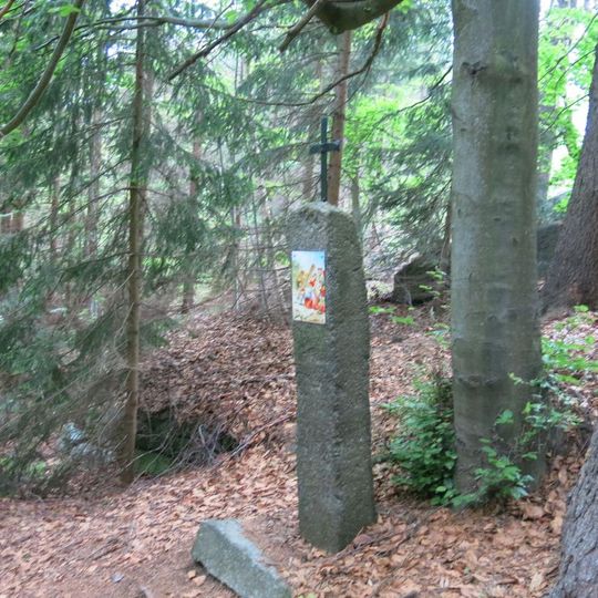 Křížová cesta Slovanka-Ježíš podruhé klesá pod křížem