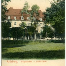 Kuranlage Augustusbad (Sachgesamtheit); sogenannte Schwabesche Stiftung Radeberger Straße 3