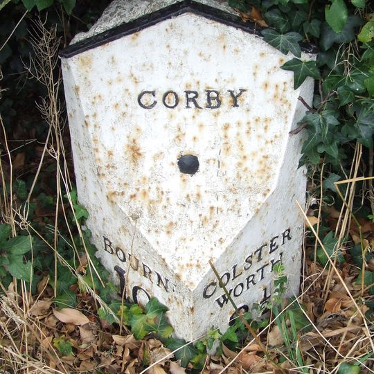 Milestone, North Side Of B676 By Birkholme House