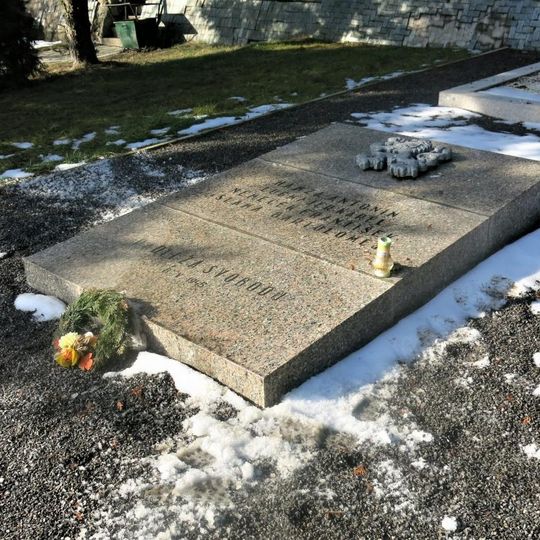 Pomník padlým v květnu 1945 v Sadské