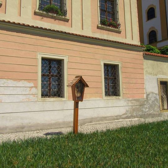 Obrázek svatého Huberta v Dubu nad Moravou