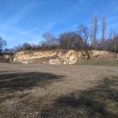 Erdgeschichtlicher Aufschluss im Oberen Muschelkalk